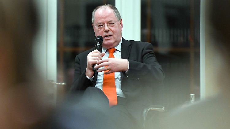 Zurück im Rampenlicht: Peer Steinbrück.