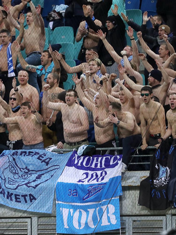 Apropos Party: Den Fans aus St. Petersburg scheint es auch gefallen zu haben.