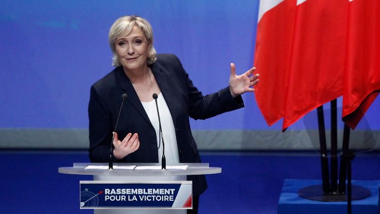 Marine Le Pen will ihre Partei bei der Europawahl im kommenden Jahr wieder zur stärksten Kraft in Frankreich machen.