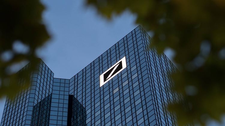 Die Zentrale der Deutschen Bank in Frankfurt.