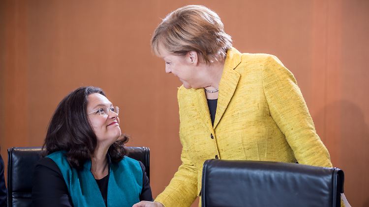 Gestatten, Merkel, beliebt bei den SPD-Anhängern. Und Sie?