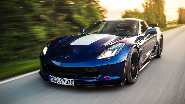 Verfügt über alle klassischen Zutaten eines US-amerikanischen Sportwagens: die Corvette als Coupé.