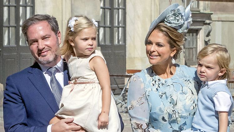 Christopher O'Neill und Prinzessin Madeleine sind seit fast fünf Jahren verheiratet. 2014 kam Leonore, 2015 Nicolas zur Welt.