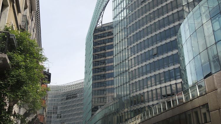 Gebäude der EU-Kommission in Brüssel.