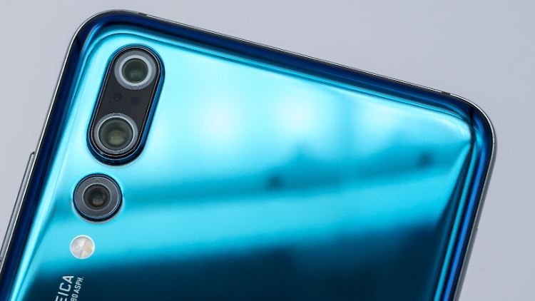 Das Huawei P20 Pro hat drei Kameras auf der Rückseite.