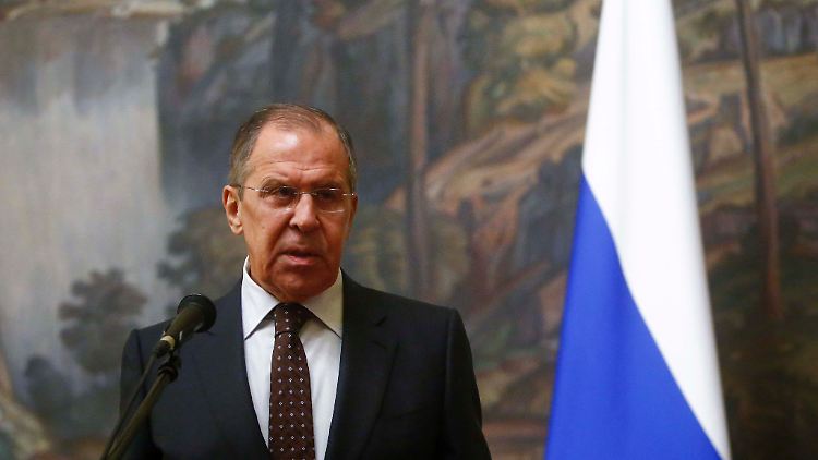Außenminister Lawrow: Russland ist zur Zusammenarbeit bereit.