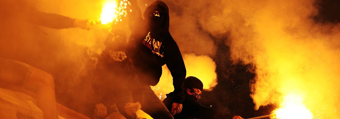 Symbolbild stellvertretend für alles, was mit Hooligans zu tun hat.