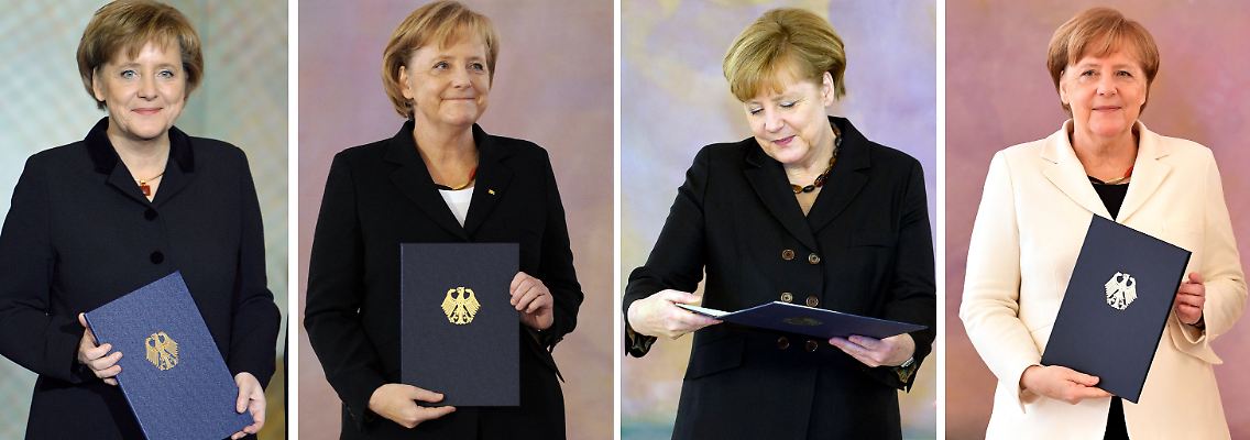 Viermal Merkel, 2005, 2009, 2013 und nun 2018.