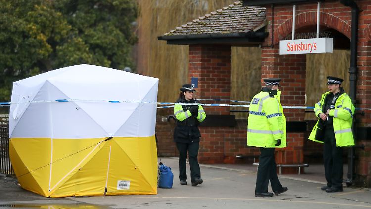 Der Ex-Spion Sergej Skripal und seine Tochter waren am 4. März in Salisbury bewusstlos aufgefunden worden.