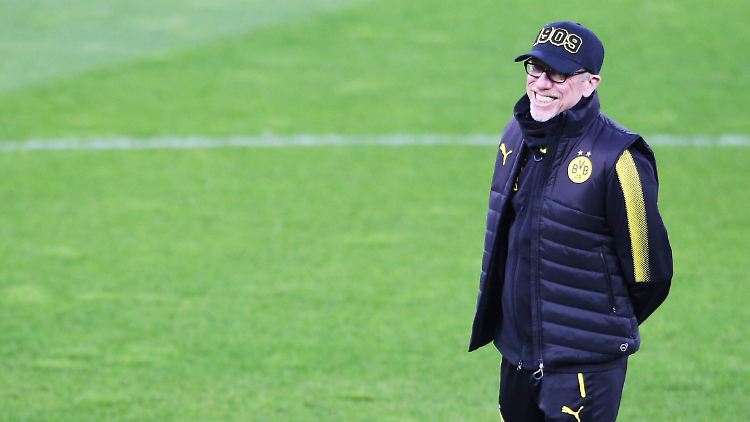 "Ich habe gelesen, dass es um meinen Job geht": Peter Stöger.