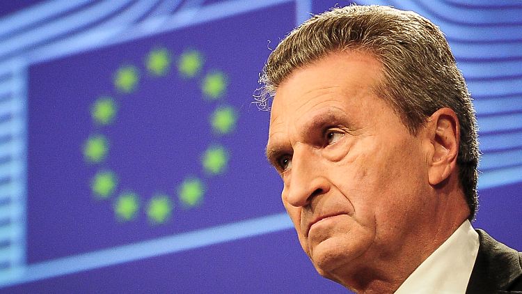 "Wir wollen keinen Kahlschlag": EU-Kommissar Günther Oettinger spricht von Kürzungen im Bereich von "fünf bis zehn Prozent" - bei zweistelligen Milliardenbeträgen.