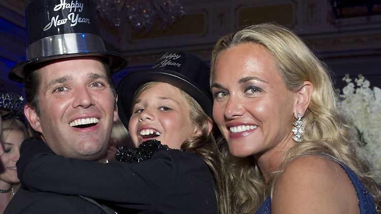 Ein Bild aus glücklicheren Tagen: Donald Jr. und Vanessa Trump mit ihrer Tochter Kai Madison. 