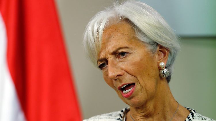 IWF-Chefin Christine Lagarde