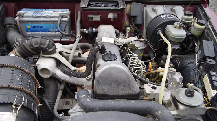 Der Fünfzzylinder-Saugdiesel des 300 GD war für die gemächliche Gangart gemacht