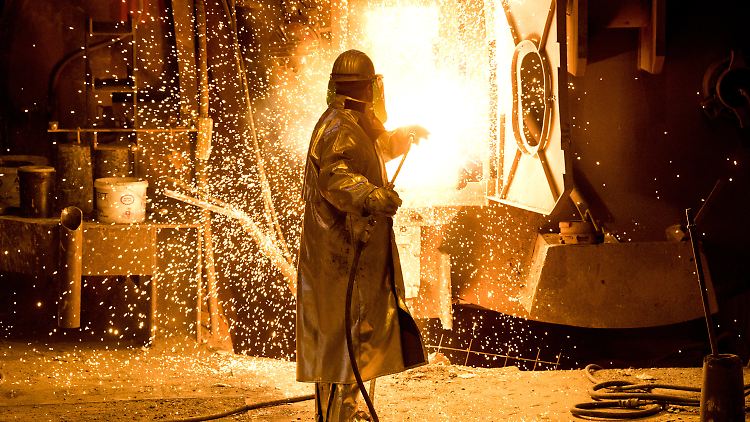 Die Salzgitter AG produziert jährlich über fünf Millionen Tonnen Rohstahl.