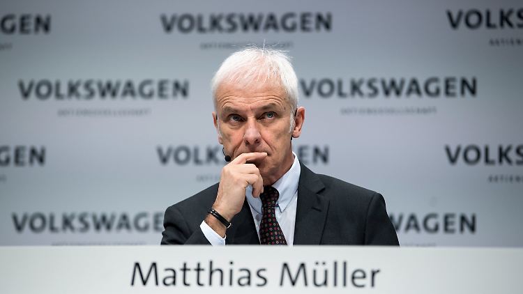 Bekommt über 10 Millionen Euro Vergütung fürs Geschäftsjahr 2017: VW-Konzernchef Matthias Müller.