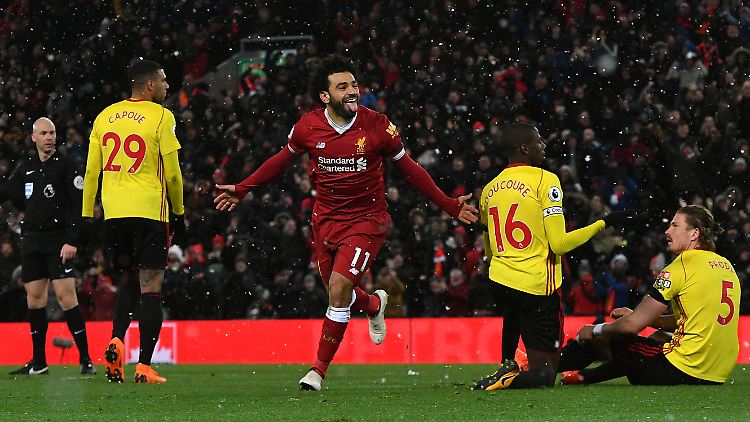 Unstoppable: Mohamed Salah beim FC Liverpool.