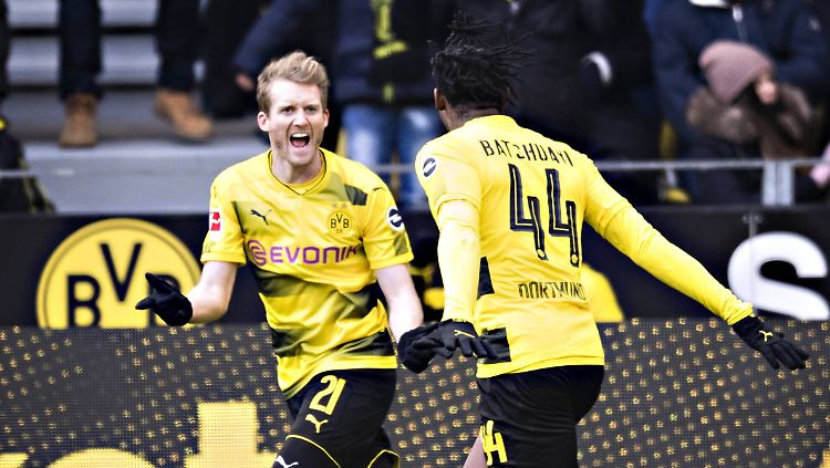 Andre Schürrle brachte die Ecke rein, Michy Batshuayi vollendete per Hacke - und fertig war der BVB-Sieg gegen Hannover.