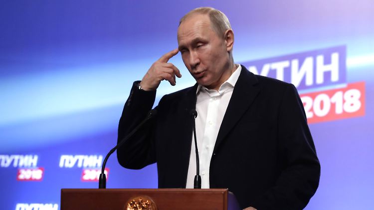 "Ein schwieriger Partner" - Putin geht aus der Wahl gestärkt hervor.