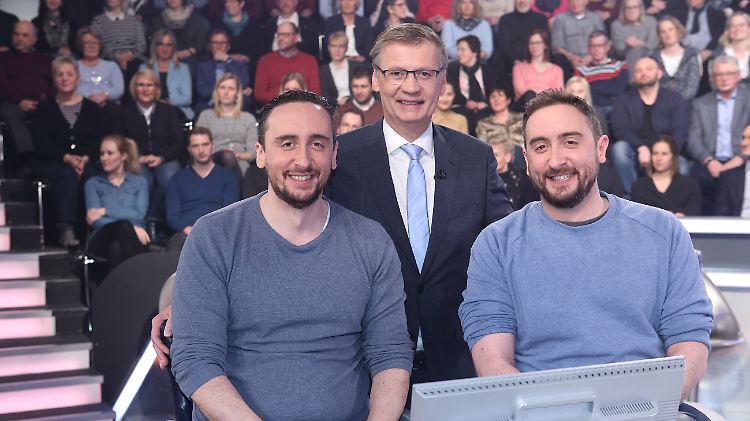 Michael Tönjes, Günther Jauch, Stefan Tönjes