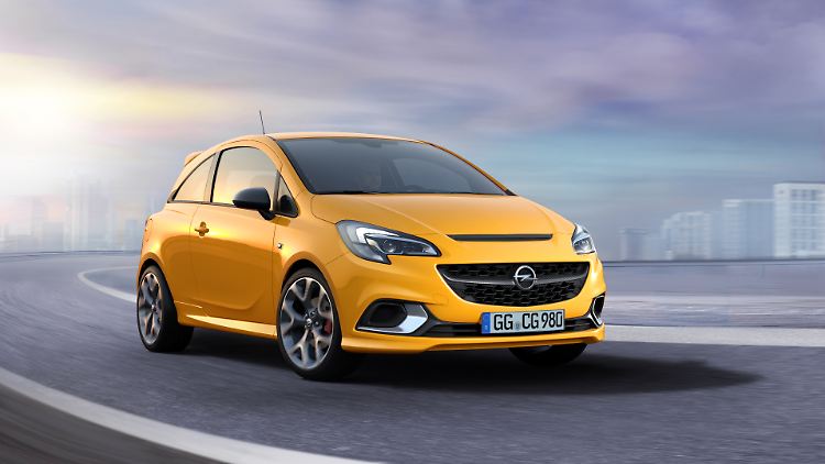 Mit verschärfter Optik fährt der Opel Corsa GSi in Zukunft vor.