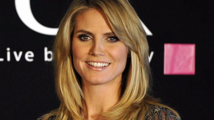 "Ein riesengroßer Angsthase": Heidi Klum.
