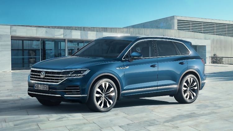 Der neue Touareg feiert seine Weltpremiere in China. In Hamburg wurde er in verschlossenen Hallen schon im Vorfeld gezeigt.