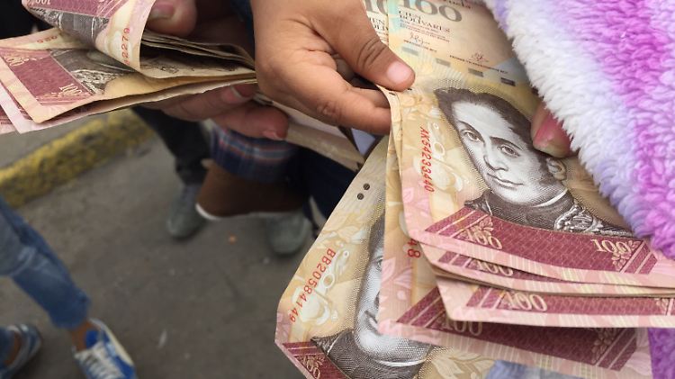 Venezuela kämpft mit einer Hyperinflation.