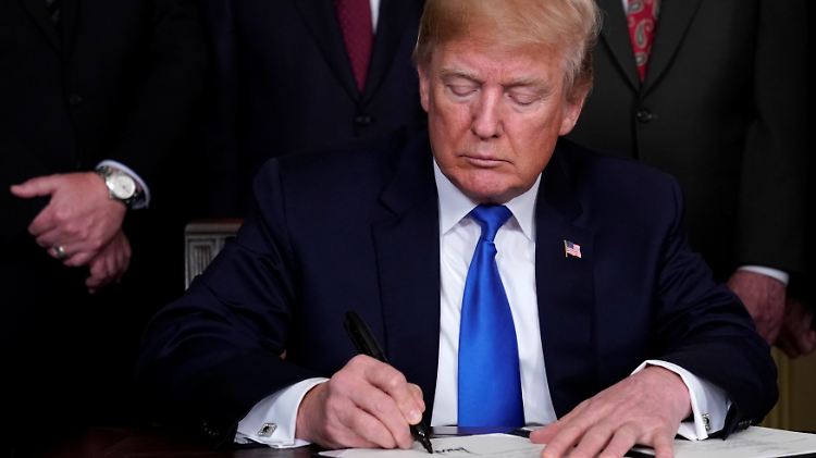 US-Präsident Trump will das Haushaltsgesetz nicht unterschreiben.
