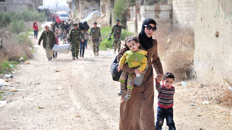Die Waffenruhe für die syrische Region Ost-Ghuta soll auch sofortige Hilfstransporte ermöglichen.