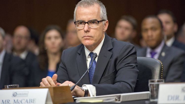 Holt nun zum Gegenschlag gegen Donald Trump aus: der entlassene FBI-Vize Andrew McCabe.