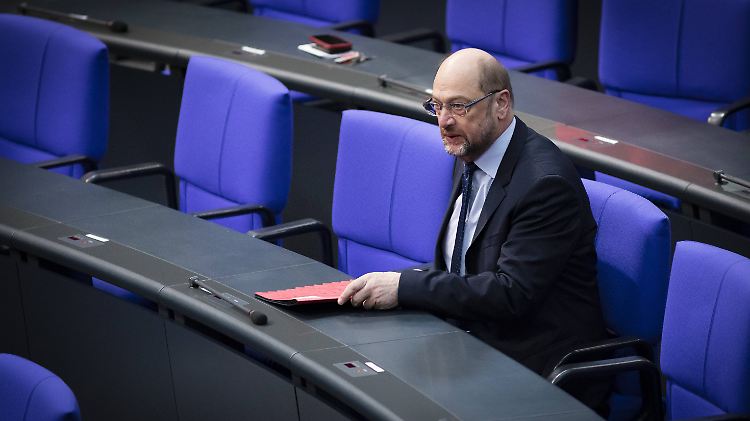 Martin Schulz blieb sein Bundestagsmandat.