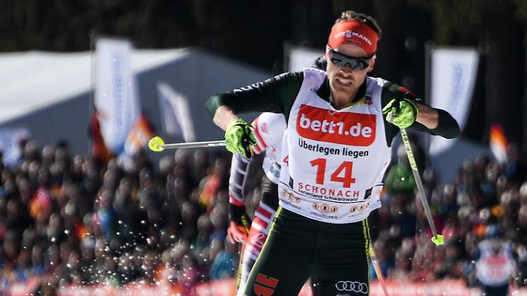 Fabian Rießle verpasste in Schonach einmal mehr den Sieg.