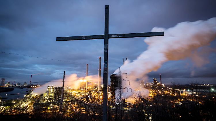 Thyssenkrupp-Stahlwerk Schwelgern.