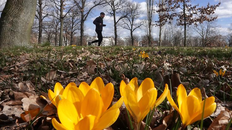 Auch in der Karwoche ist der Frühling noch nicht in vollem Gange.