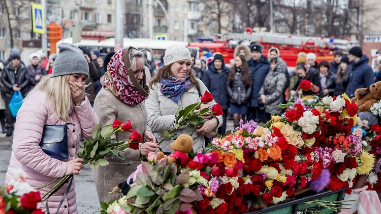 "Was sich hier bei uns ereignet, sind keine Kampfhandlungen": Das Unglück von Kemerowo erschüttert die russische Öffentlichkeit.