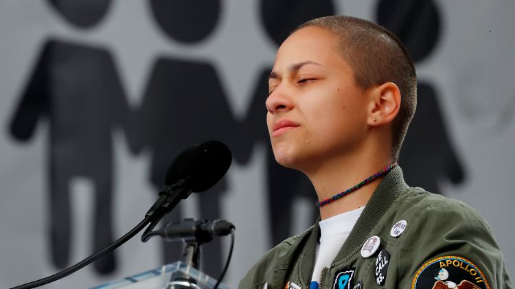 Emma Gonzalez ist innerhalb weniger Wochen zur Führungsfigur einer Massenbewegung geworden. 