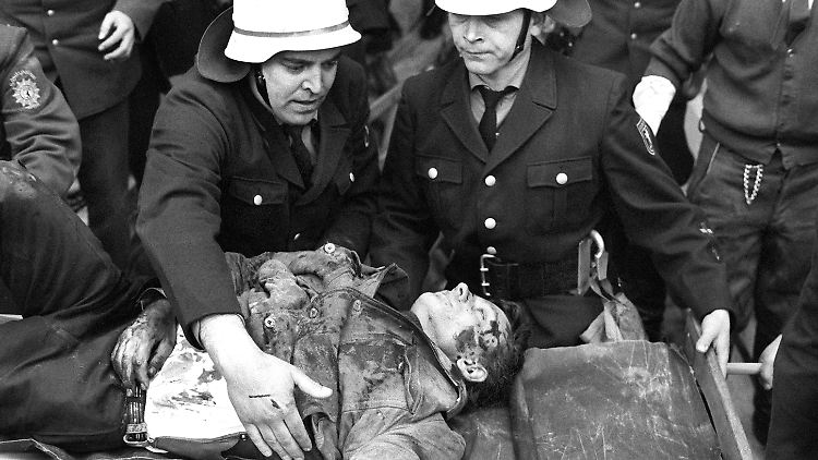 Der überwältigte Attentäter Josef Bachmann. Dutschke und er schrieben sich später noch Briefe.
