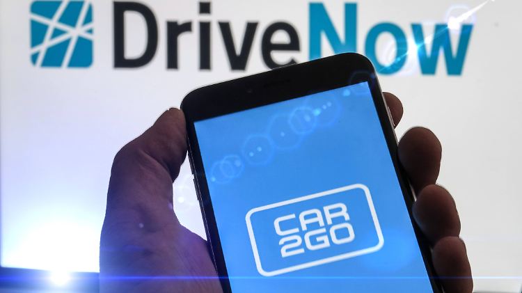 Bald keine Konkurrenten mehr - Drive Now und Car2Go.