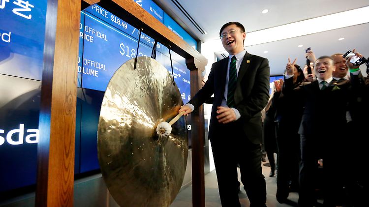 Startschuss für iQiyi an der Börse.