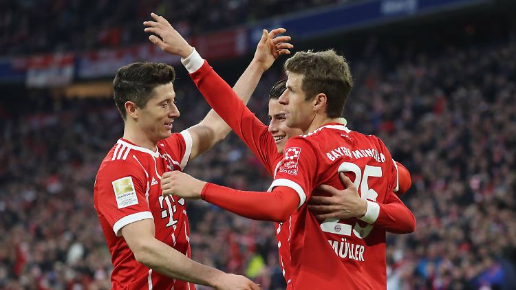 Jubel, Trubel, Heiterkeit - beim FC Bayern läuft's einfach.