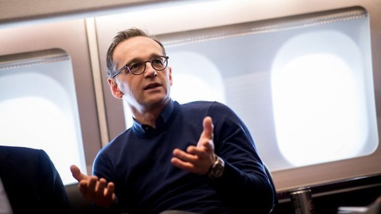 Bundesaußenminister Heiko Maas auf dem Weg zum UN-Sicherheitsrat in New York am 27.03.2018.