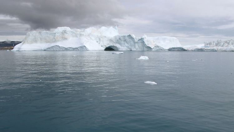 Die eisfreie Fläche wird in der Arktis laut Berechnungen immer größer. 