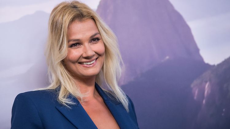 Die 40 bereitet Franziska van Almsick nach eigenen Angaben "ein mulmiges Gefühl".