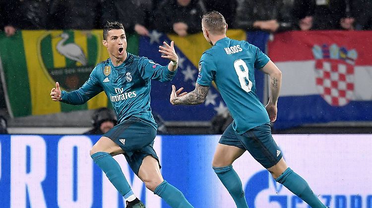 Zu gut für die alte Dame: Cristiano Ronaldo traf für Real Madrid doppelt gegen Juventus Turin - und bereitete zudem das dritte Tor vor.