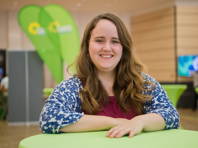 Ricarda Lang, Sprecherin der Grünen Jugend, wird häufig wegen ihres Gewichtes beleidigt.