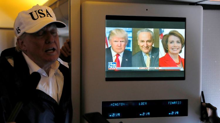 Die "Air Force One" bietet ein umfangreiches Entertainment-Angebot.