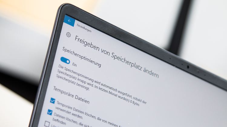 Bei Windows 10 kann man ganz leicht Speicherplatz freimachen.