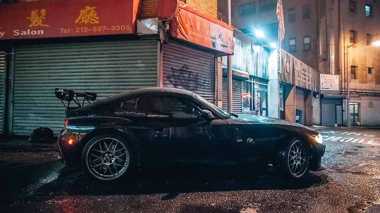 Eigentlich ist Manhattan kein gutes Pflaster für Luxus-Sportwagen.