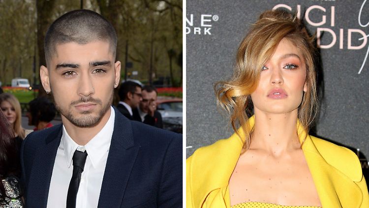 Noch prangen Gigi Hadids Augen als großformatiges Tattoo auf der Brust von Zayn Malik (l.).